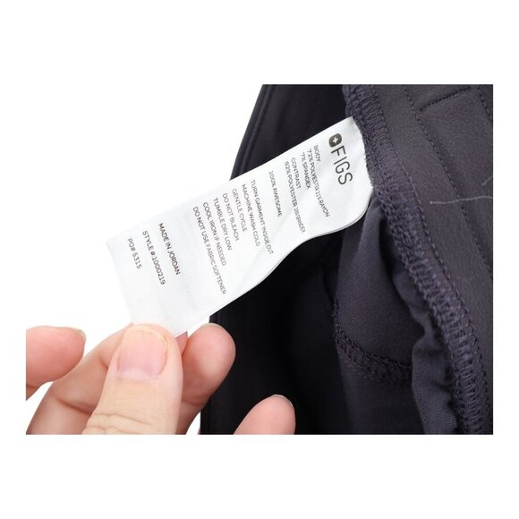 Figs Scrub Pants Kade Cargo Bottoms Utility Nursing Medical Large Petite Gray - Picture 8 of 9